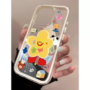 Ngôi sao búp bê cho iPhone 17 16Promax trường hợp 15 11 3 trong 1 bezel