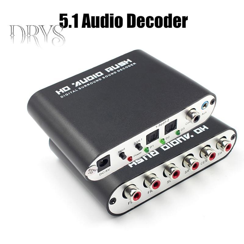(TFT) 5.1 Audio Gear AC-3 Bộ chuyển đổi âm thanh kỹ thuật số LPCM sang Bộ giải mã âm thanh kỹ thuật số MỚI