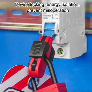 VBESTLIFE Oreilet 5 Chiếc Ngắt Mạch Thiết Bị Khóa Pin Out Tiêu Chuẩn An Toàn Khóa Thu Nhỏ Công Nghiệp Cấp Loto Công Tắc Điện