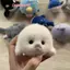 Búp bê con dấu dễ thương Mặt dây chuyền đồ chơi sang trọng Mô phỏng Đồ chơi đại dương Con dấu lưu niệm Mặt dây chuyền Quà tặng Túi búp bê Mặt dây chuyền