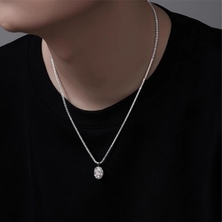 Mặt Dây Chuyền Thép Titan Phong Cách Tối Giản Nam Giới