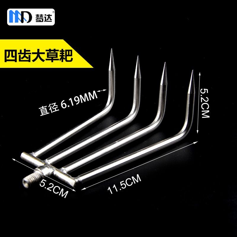 Harpoon câu cá bằng thép không gỉ với đầu có móc và bộ phụ kiện đầy đủ