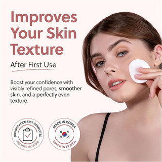 Quia Facial Cleansing Pads soft and Gentle Deep Cleansing Oil Pad Remove Make Up Moisturizing