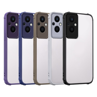 Áp dụng cho OPPO RENO7Z CPH2323 RENO8Z Reno8Lite RENO7LITE CPH2341 CPH245 RENO 7Z 8Z 7 8 LITE Đệm khí bốn góc trong suốt cao cấp bảo vệ điện thoại vỏ mềm chống sốc