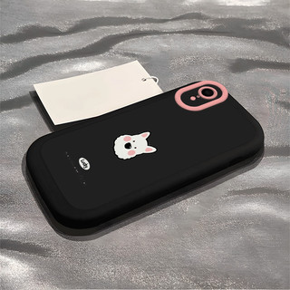 Ốp lưng IPhone 17 16 15 14 13 12 11 Pro Max XRXSMax 78 Plus Dễ thương Cartoon Puppy Couple Puff trường hợp điện thoại