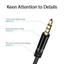 【COD】Dây nối dài 3.5mm TRRS 3 khấc chính hãng, truyền tải âm thanh và tín hiệu mic ổn định cho thiết bị di động.