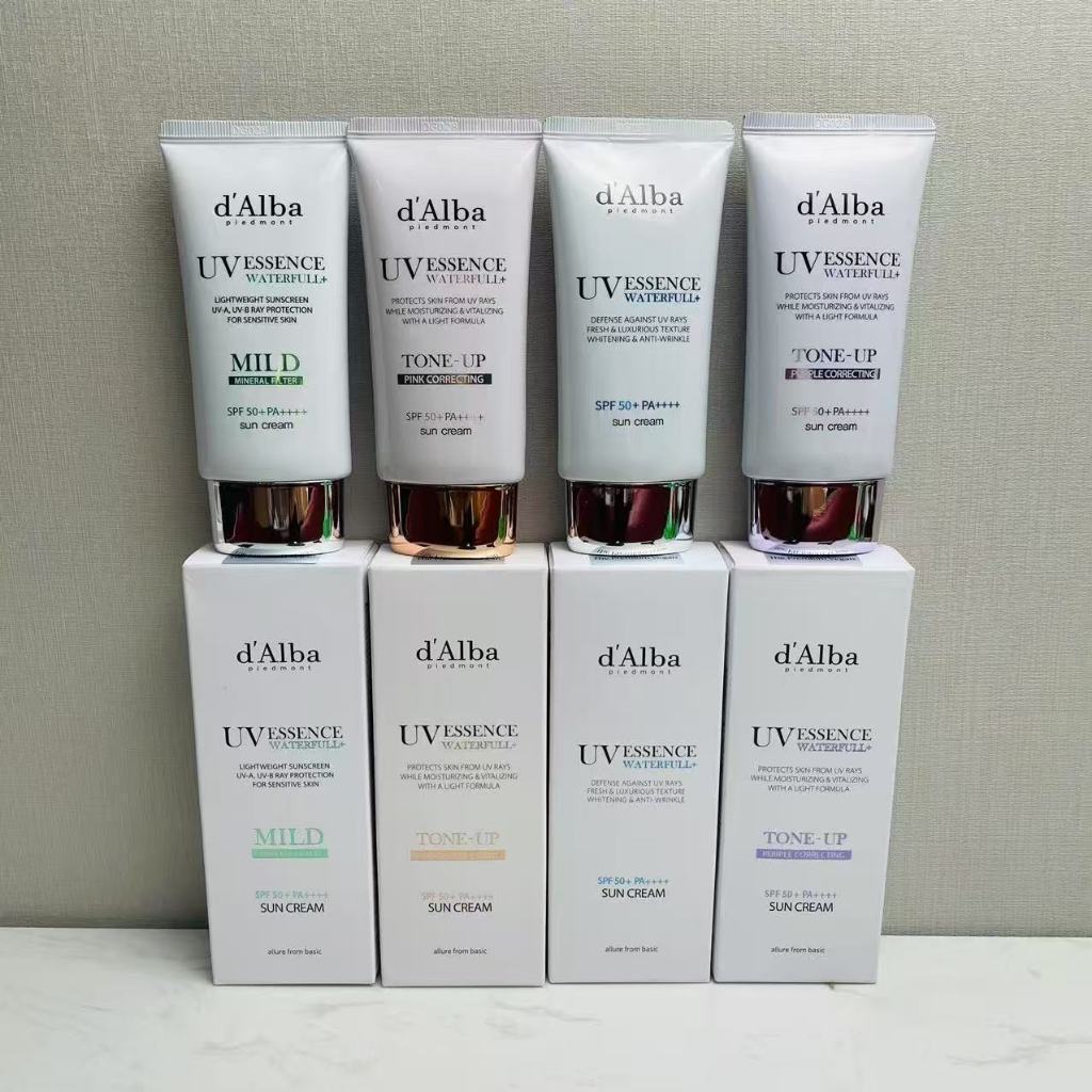 d'Alba Kem Chống Nắng – Mỏng Nhẹ, Thấm Nhanh, Không Bết Dính, Thoáng Da Cả Ngày SPF50+ PA+++
