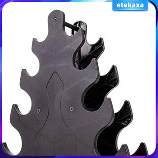 Giá đỡ tạ khung Giá đỡ chỉ 5 tầng cho quả tạ, màu đen