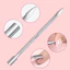Cây đẩy da chết (sủi móng) - Cây cạo sơn gel, lấy khóe móng loại inox 304 chuyên dụng