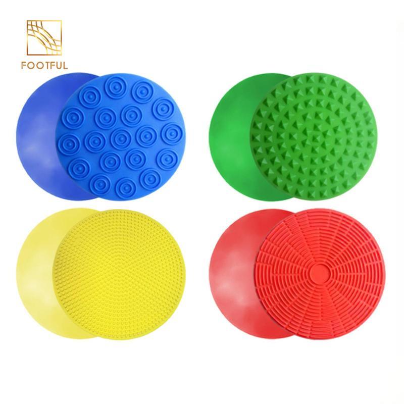 4 Thảm cảm giác silicon xúc giác, đồ chơi học tập sớm kết cấu cho hoạt động lớp học