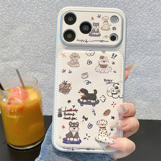 Phim Hoạt Hình Chó + Vòng Tay Cho iphone17 17promax 16promax 15promax 14 / 13 / 15 / 16pro iphone13 Vỏ TPU iphone mới chống bụi