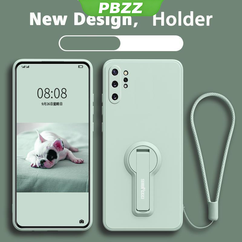 ốp lưng Ốp điện thoại Samsung Note 10 Plus Samsung Note 10 Pro Samsung Note 10 Lite Ốp mềm Vỏ chống sốc mịn bảo vệ silicon lỏng thiết kế mới 360 ° với giá đỡ ytxzzj01 đẹp viền vuông cute