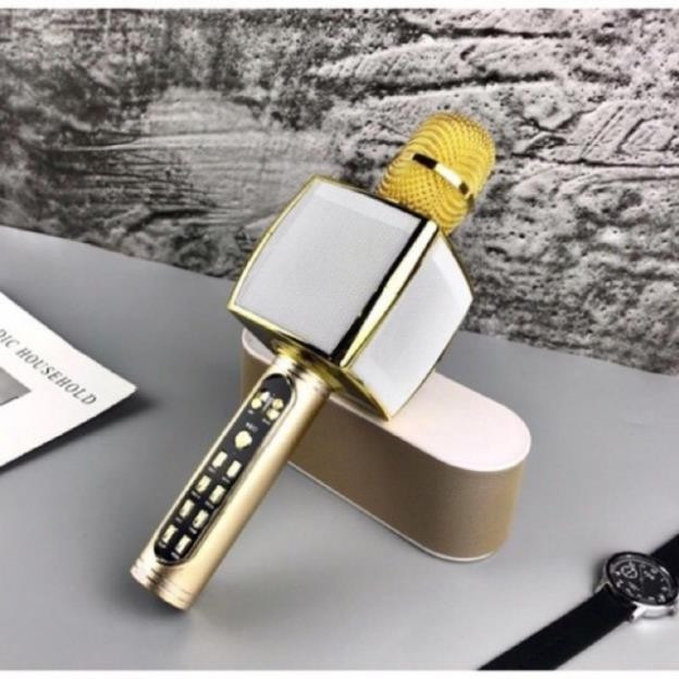Micro karaoke bluetooth YS-91 kiêm loa nghe nhạc âm thanh cực chuẩn bass siêu hay đời mới 2026