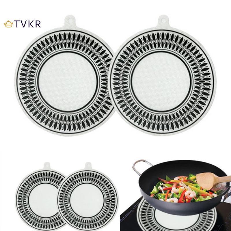 TVKR 1 Cái Cảm Ứng Nấu Ăn Thảm Chống Trầy Xước Cho Bếp Cảm Ứng Silicon Chống Trượt Miếng Lót Cho Nồi Chiên Không Khí Lót Bảo Vệ Thảm OIK