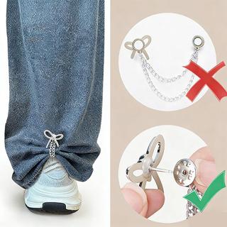 RO > Kẹp quần áo có thể điều chỉnh dành cho nữ có trang trí hình con bướm - Ngắn tay tức thì, thích hợp cho áo sơ mi, váy, quần mới