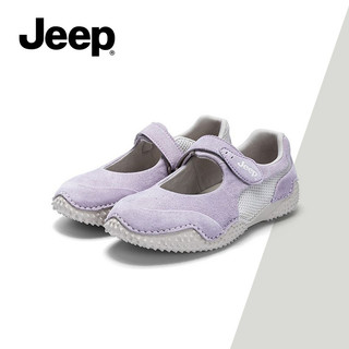 Giày thể thao nữ JEEP Mary Jane Giày đế mềm thoáng khí mùa xuân