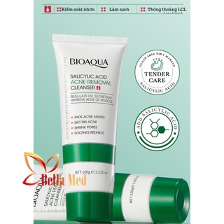Sữa rửa mặt BHA Salicylic Acid dành cho da dầu giải pháp cho làn da khô thoáng sạch nhờn