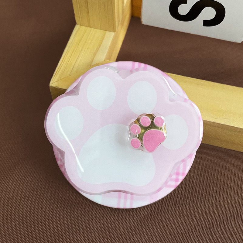 Giá đỡ điện thoại từ tính Hello Kitty dễ thương | Giá đỡ túi khí có thể điều chỉnh | Tay cầm chắc chắn cho du lịch văn phòng tại nhà
