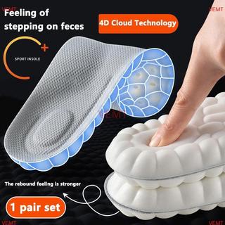 [VG] Đế lót thể thao cao su có độ đàn hồi cao Miếng đệm giày mềm Hỗ trợ vòm Đế chỉnh hình Khử mùi thoáng khí Sho Đệm hấp thụ MỚI