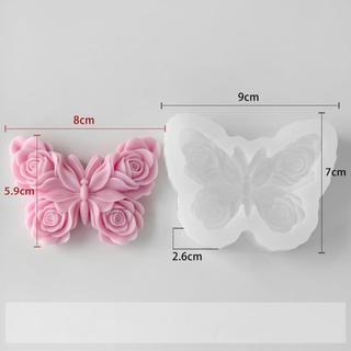 Độc Đáo 3d Hoa Xà Phòng Khuôn Silicon Chống Dính Bướm Thực Phẩm Cao Cấp Linh Hoạt Cho Đám Cưới Quà Tặng Tự Làm Nhựa Thủ Công Trang Trí Nhà