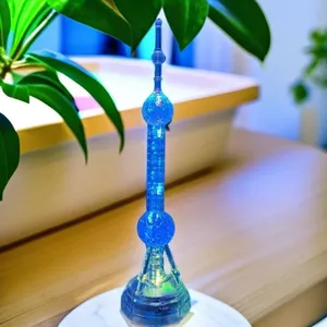 Lớn Phương Đông Mẫu Ngọc Trai Dạ Quang Sáng Tạo Quảng Châu Đèn Lồng Nhỏ Quà Tặng Xây Dựng Đồ Trang Trí Landmark Du Lịch Kỷ Niệm 3.26