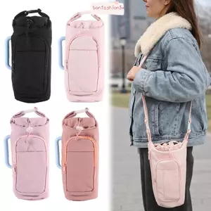 Túi xách tay đựng bình nước dung tích lớn ITRUMPET, dây đeo chéo, kiểu dáng sành điệu cho nữ