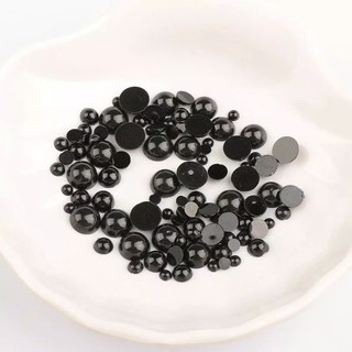 [hỏa tốc hcm] Mắt thú dán nhiều size (4-6-8mm) làm phụ kiện làm hoa kẽm nhung handmade ANGIHOME