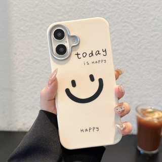 Dành Cho IPhone 17 16 15 14 13 12 11 Pro Max X XR XS Max 7 8 Plus Dễ thương Smiley Couple trường hợp điện thoại