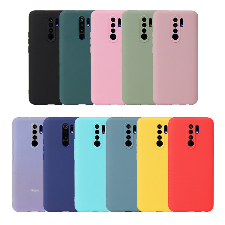 Thích hợp cho Ốp điện thoại Redmi 9 Redmi NOTE9 Candy 9A Vỏ mềm TPU mờ Xiaomi 11 Vỏ bảo vệ toàn diện
