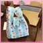 MYPANDA Gấu Dễ Thương In Hoa Túi Cầm Tay Di Động Dung Tích Lớn Đồ lặt vặt Văn Phòng Túi Đeo Tay Túi Cơm Trưa.