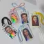 Vỏ thẻ BEABOUT, Hộp đựng thẻ Photocard đa chức năng chấm bi, Túi INS Mặt dây chuyền tay áo thẻ tín dụng Thẻ ID lưu trữ