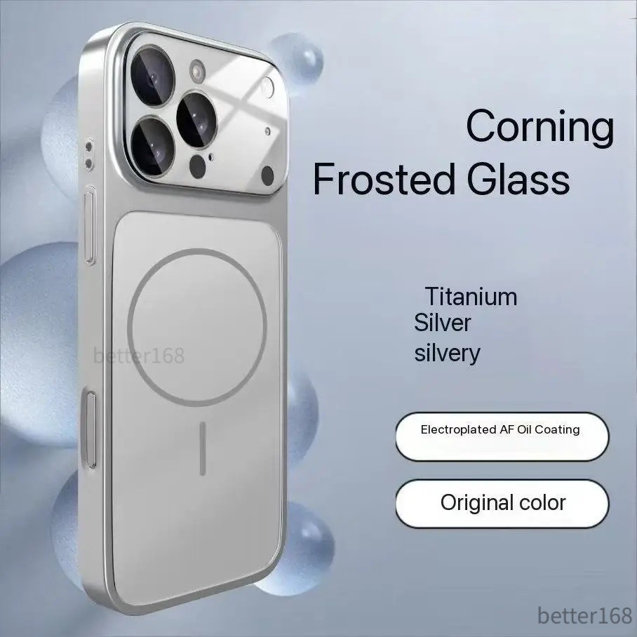 Vỏ điện Thoại Nam Châm Với Khung Nhìn Kính Lớn Chống Sốc & Chống Rơi Phù Hợp Với IPhone 17 / 16 / 15 / 14 / 13 Pro Max