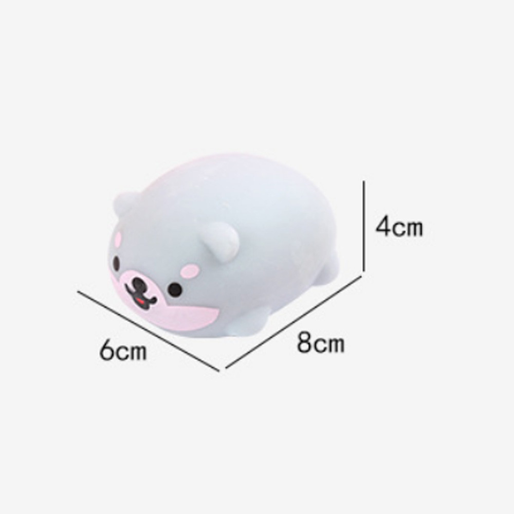 Đồ chơi giảm căng thẳng cho trẻ em và người lớn, đồ chơi Shiba Inu giảm stress, đồ chơi bóp mềm chống lo âu.