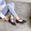 VNMZGG34-39 Kích Thước Lớn Nơ Ngọc Trai Trang Trí Hình Chữ T Khóa Dây Đeo Ngón Chân Vuông Ngọt Ngào Ballet Mary Jane Giày