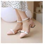 VNMZGG34-39 Kích Thước Lớn Khóa Phẳng Nơ Trang Trí Rỗng Mũi Nhọn Phù Dâu Đầm Mary Jane Cổ Tích Dép