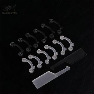 [hatheaven] 3 Cái Làm Đẹp Mũi Kẹp Corrector Dụng Cụ Massage Mũi Nâng Định Hình Kẹp Clipper Shaper Cầu Thẳng Không Đau 3 Kích Thước Đẹp