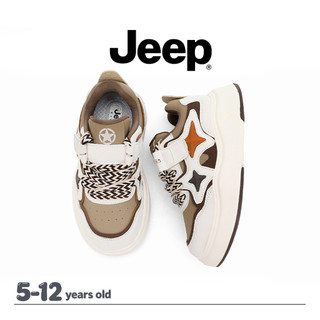 JEEP Campus Giày thể thao bé trai bé gái lưới đế mềm chống trượt Giày thông thường thoáng khí thấp
