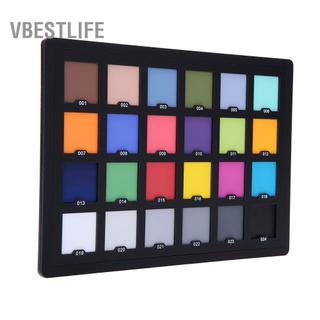 VBESTLIFE Kiểm tra thẻ 24 màu VBESTLIFE Professional để hiệu chỉnh kỹ thuật số vượt trội
