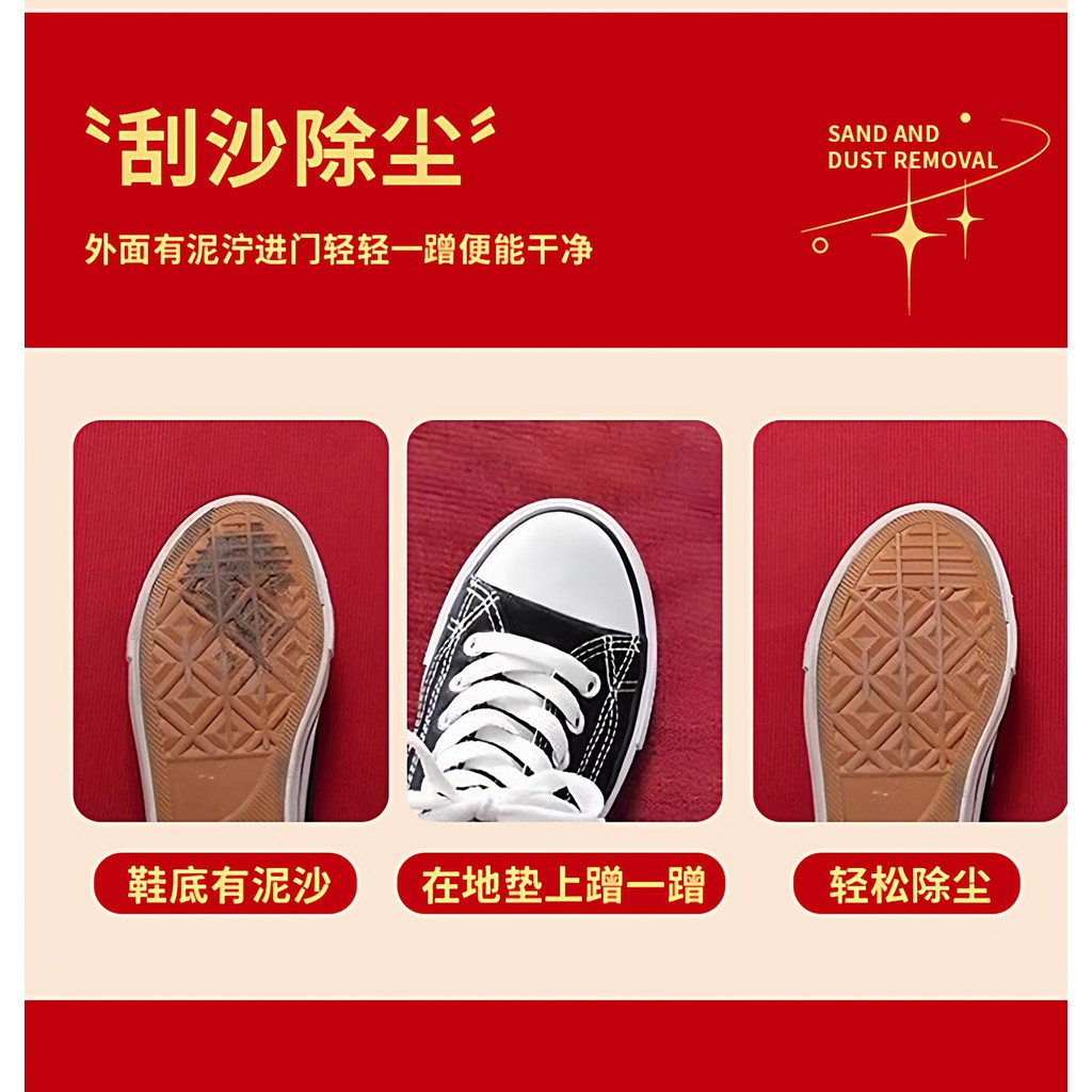 [Tết 2026] Thảm Lau Chân Cửa Ra Vào Nhung Pha Lê Hình Con Ngựa - Thảm Chống Trượt Siêu Thấm Hút Bề Mặt Phẳng Mịn Không Bám Bụi Dễ Vệ Sinh