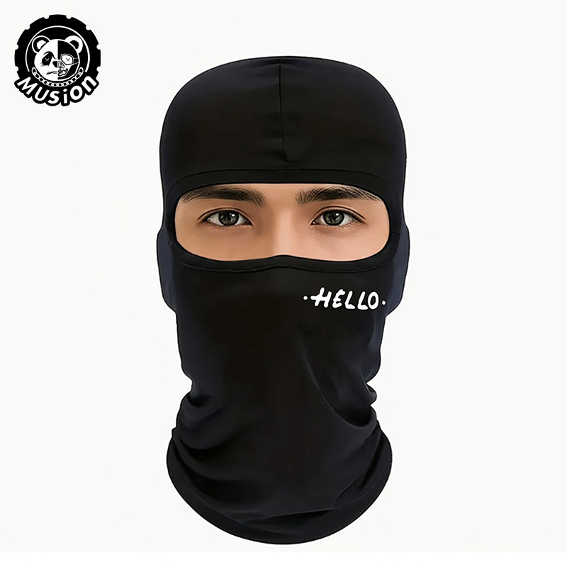 Mùa đông Musion Balaclava - Mũ bandana đa năng, thoáng khí với lỗ