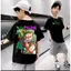 Dành Cho Trùm Trẻ Em Unisex cotton Làm ZORO Streetwear 2 Áo Phối Đẹp Dùm