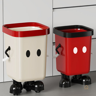 Trung Quốc Nội Thất Gia Đình Nguồn Nhà Máy Thùng Rác Hộ Gia Đình Phòng Khách Nhà Bếp Phòng Ngủ Vệ Sinh Dung Tích Lớn Giỏ Giấy Dễ Thương Thiết Kế Sáng Tạo Lưu Trữ Nhiều Lựa Chọn Di Động Khóa Con Dấu Tiện Lợi Mùi