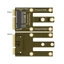Btsg MSATA sang M 2 SATA3 0 Adapter Card Board Bộ Chuyển Đổi Thẻ Mở Rộng Hỗ Trợ Thay Thế 2230 2242 Mở Rộng
