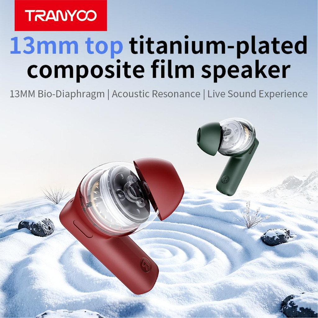 Tai Nghe Bluetooth 6.0 T-M01 Tai Nghe Chơi Game Không Độ Trễ 7 Chế Độ EQ | TRANYOO VN STORE