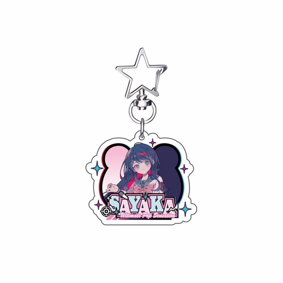 Anime Game Danganronpa Acrylic keychains keyring Stand Model Yasuhiro Taeko Kirigiri Kyouko Monokuma Cosplay Bag Gifts