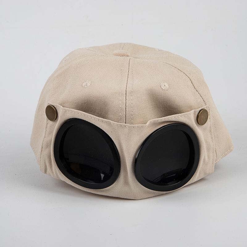 Newsmallbrains Mũ Kính Mùa Hè Bóng Chày Nữ Unisex Kính Mát Nam Mũ Bóng Chày