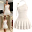 Treeling Halter Neck Bodycon Midi Dress với nhiều lớp chi tiết cho chuyến đi chơi và ngày mùa hè