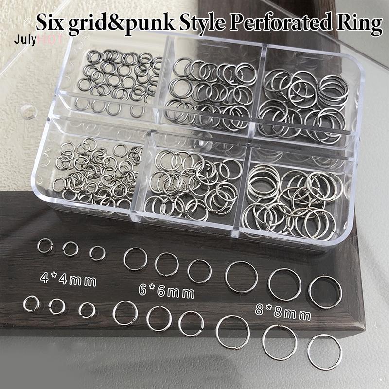 Lướipunk Xuyên Thủng Hợp Kim Trắng Cho Móng Tay - Quyến Rũ và Thời Tràng