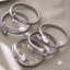 Treeling Thanh Lịch Hình Rắn Zircon Mở Lắc Tay Vòng Tay Bằng Thép Không Gỉ Thanh Lịch Rắn Dây Đeo Tay Cho Nữ Thời Trang Je