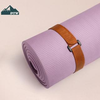 DTW Dây đeo thảm tập Yoga có thể điều chỉnh có dây buộc, Phụ kiện tập thể dục chống trượt Dây lưu trữ, Căng Bungee Tie Hook Loop Thể thao
